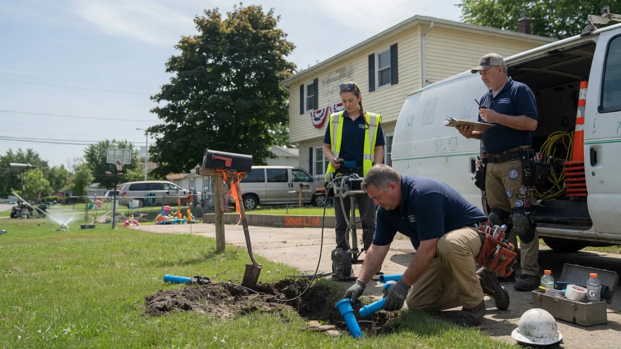 Slab Leak Repair in South Range, MI near me